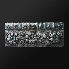 TISSUE BOX SILVER