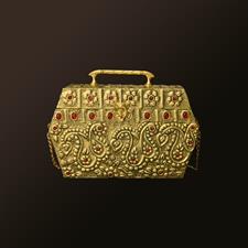 HAND BAGS GOLDEN