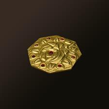 GLASS COVER GOLDEN