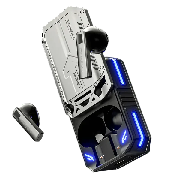 Ronin Dominator R-7035 Wireless Gaming Earbuds Metallic Design