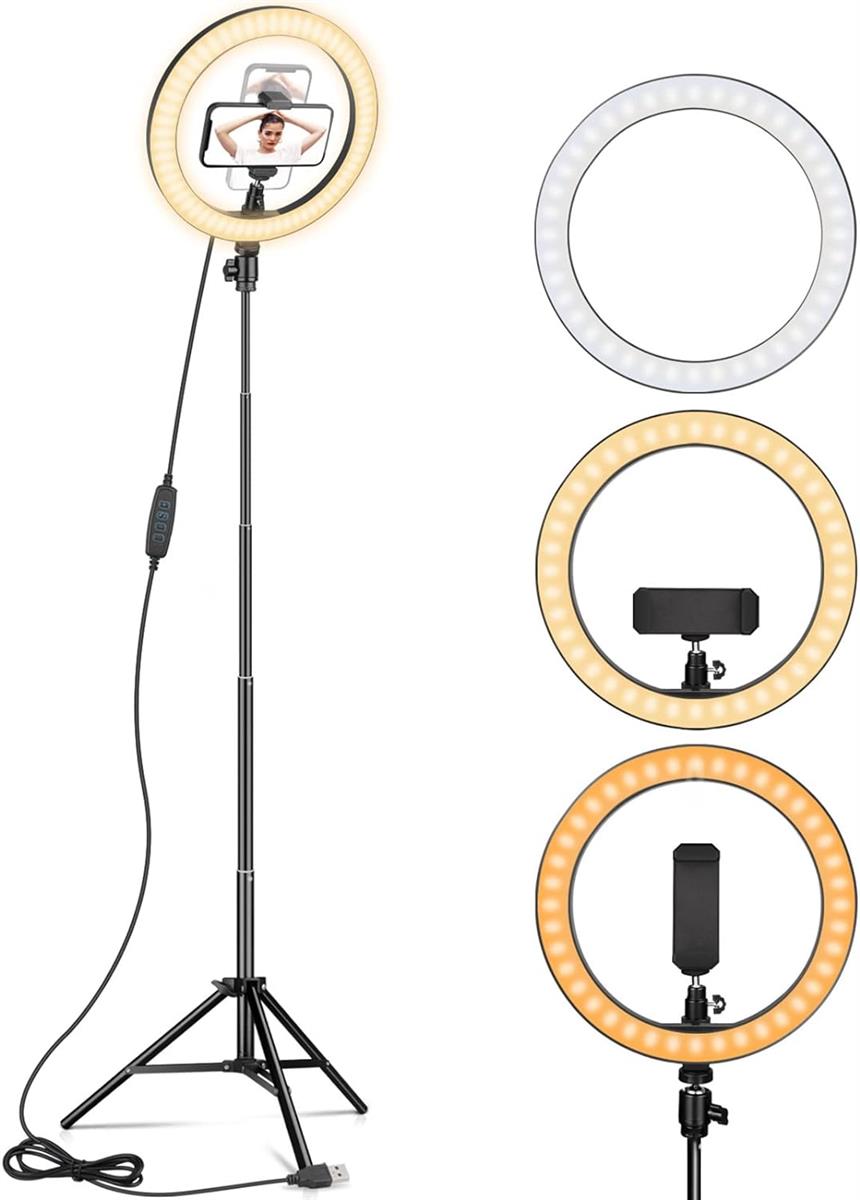 Selfie Light Ring Light With Stand For Camera Ring Light 10