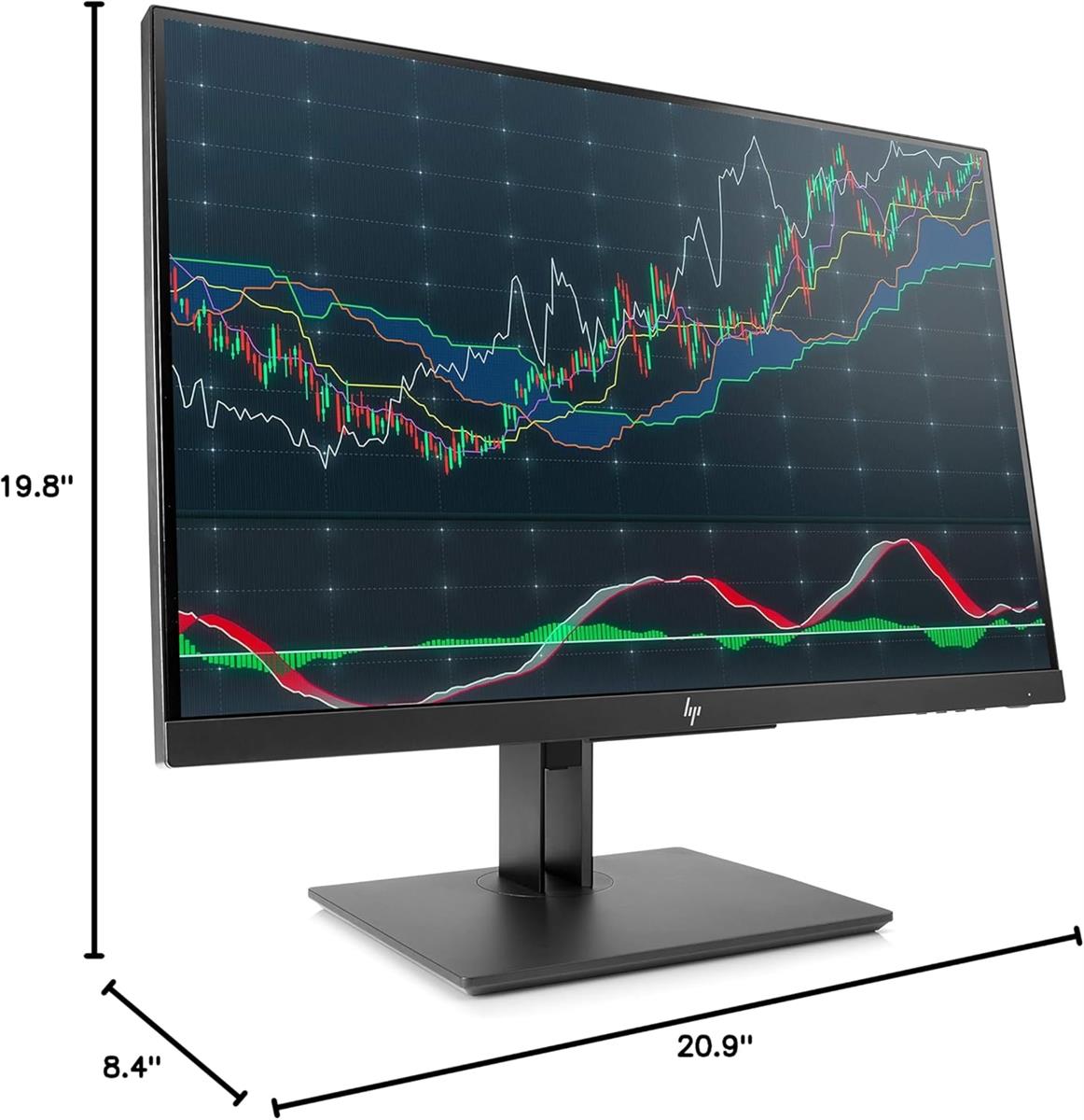 HP Z24n G2 Professional LED Monitor 24 inch Borderless Type-C Monitor ...