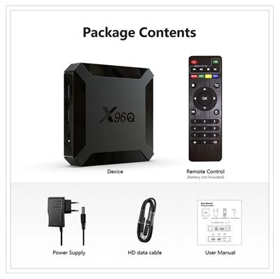 X96Q - 8GB+128GB - Android 14 - 4K - Smart Android Tv Box