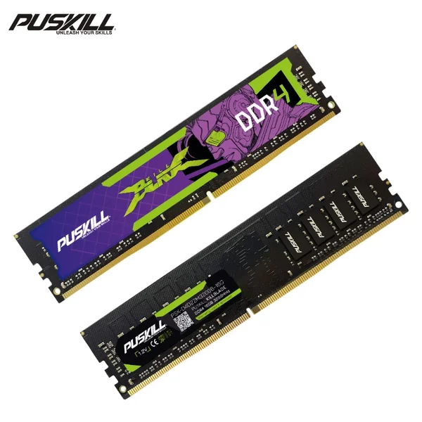 PUSKILL DDR4 16GB 3200MHz Desktop Memory RAM 288-Pin UDIMM | Intel & AMD Compatible