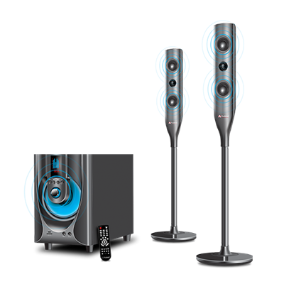 AUDIONIC REBORN RB-95 2.1 Channel Speaker Home Theater