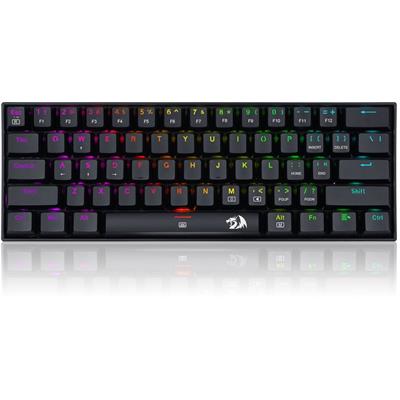 Redragon Dragonborn K630 RGB Mechanical Wired Gaming Keyboard - Black - USB Type-C - Brown Switches
