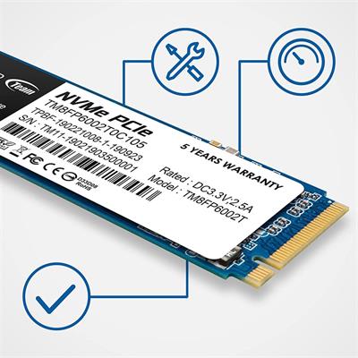 TeamGroup MP33 SSD 512GB M.2 PCIe Gen3x4 2280 NVMe