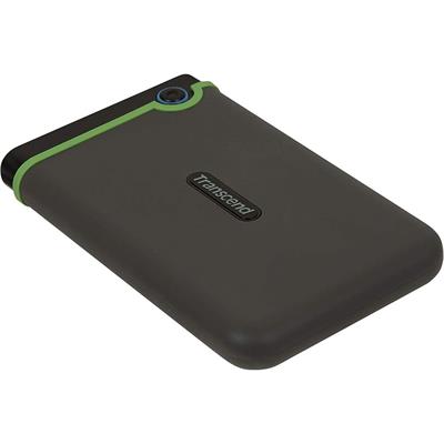 Transcend StoreJet 25M3 1TB Ruggedized USB 3.1 Portable Hard Drive - TS1TSJ25M3S