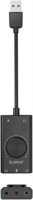 Orico SC2-BK 3.5mm to USB Audio Adapter