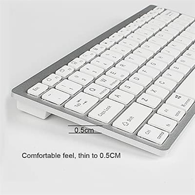 Teclado Sem Fio ANXIN203 Keyboard X5 Ultra-Thin Mini Wireless Bluetooth Keyboard, Support Win/Android/iOS System Tablet Accessories