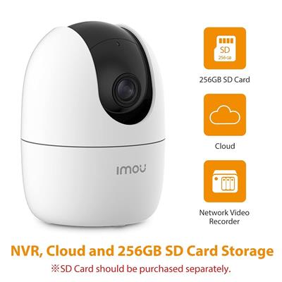 IMOU Ranger 2- 2MP 2D 360° Coverage, AI Human Detection, Privacy Mode, Human Detection,1080P, Built-in Siren,Wireless, Smart Tracking, Privacy Mode, Night Vision, Two-Way Talk, Cloud, White