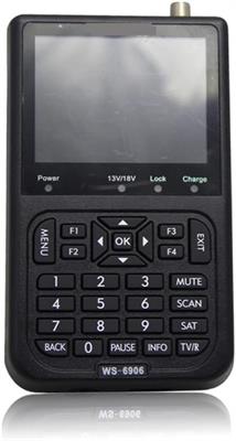 Digital Satellite Finder, Digital Signal Finder WS 6906 3.5" LCD Screen DVB-S FTA Receptor For QPSK Satlink Satellite Signal Meter Finder,Satellite Finder Meter