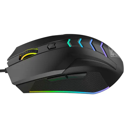 iNSIST DM8800H Gaming Mouse Optical Mouse 12000Dpi Pmw3360 Optical Sensor RGB Backlight Gaming Mouse