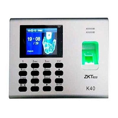 ZKTeco K40 Network Fingerprint Time Clock with Access Control Built-in Battery