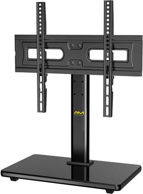 Alphamount Universal Swivel TV Stand,Table Top TV Stand for Most 32''-60'' LCD & LED