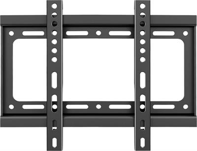 PERLESMITH PSSL1 Fixed TV Wall Mount Bracket for 17-39 Inch LED LCD OLED 4K Flat Screen TVs - Ultra Slim TV Mount Max VESA 200x200mm - Single Stud Low Profile Fix Wall Mount Holds up to 66lbs 