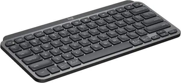 ogitech MX Keys Mini Wireless Illuminated Keyboard, Compact TKL, Bluetooth, Smart Backlit Keys, Multi-Device, USB-C Rechargeable, for Windows/macOS/iPadOS/ChromeOS, Black,