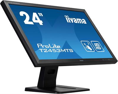 iiyama T2453MTS 24" VA LCD, Black, Full HD, Optical 2pt Touch, HDMI, USB Hub