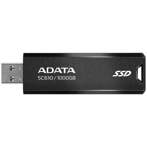 ADATA SSD External 1TB SC610 Read Speed 550MB/s USB 3.2 Gen 2 USB-A