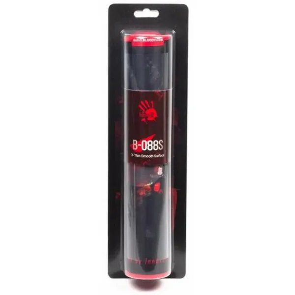 Bloody B-088S X-Thin Gaming Mousepad - Smooth Surface, Non-Slip Rubber Base, Exceptional Fine Knitting Craft Edges, Optimized for Speed and Control