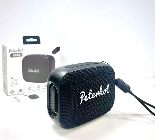 Peterhot X970 Portable 3 in 1 Bluetooth Speaker Power Bank Torch FM Radio/TF/USB Functions Woofer BT Active Stereo Super Bass Speaker