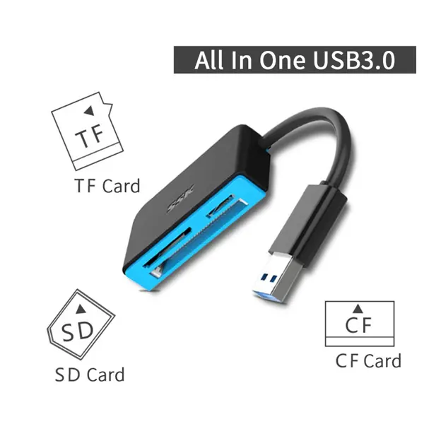 SSK SCRM330 Memory Card Reader USB3.0 