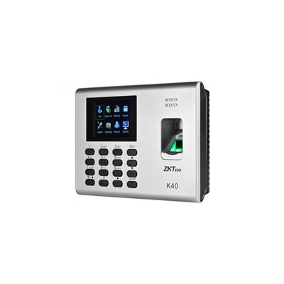 ZKTeco K40 Network Fingerprint Time Clock with Access Control Built-in Battery