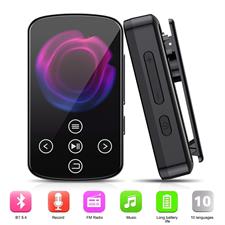 MP3 Player Bluetooth Music Speakers FM Radio e-book w/ Clip for Sports / Running