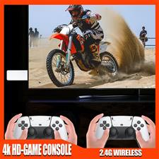 2.4G PRO Wireless 3D 4k Ultra HD Stick Double Rocker Video Game Console Set 20000+ Games