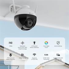 EZVIZ C8C 1080P Outdoor Pan & Tilt Smart Home Security Camera