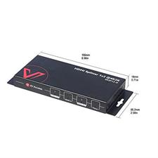 AV Access 1 in 2 Out 4K@60Hz 1080p@120Hz HDMI 2.0 Splitter - 4KSP12-D