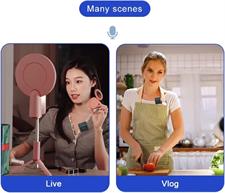 SX8 Type-c  Wireless Microphone for Plug-Play Wireless Lavalier Mic with Microphone SX8 Type-C/iPhone Lavalier Wireless Microphone, Noise Reduction