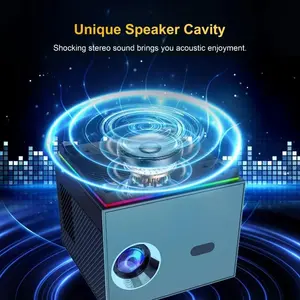 Xnano Projector X3 Mini Android Projector with Wi-Fi, Bluetooth & Speaker Projector