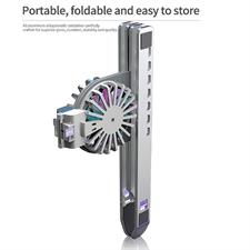 UTHAI C9 Aluminum Alloy Laptop Stand Foldable With Air Cooling Radiator Height Adjustable Storage Rack