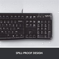 Logitech MK120 Corded Keyboard and Mouse Combo 920-002586