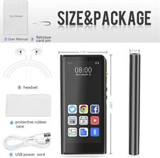 M200 M390 WiFi Android MP4 Player Bluetooth5.0 Full Touch Screen 3.5inch 16GB Audio Player with Speaker,FM,E-book,Recorder,Video