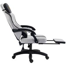 Boost Surge Pro Ergonomic Chair With Footrest | Free Shipping - Grey/Black