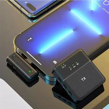 SX8 Type-c  Wireless Microphone for Plug-Play Wireless Lavalier Mic with Microphone SX8 Type-C/iPhone Lavalier Wireless Microphone, Noise Reduction