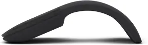 Microsoft Arc Mouse - Black. Sleek,Ergonomic design, Ultra slim and lightweight, Bluetooth Mouse for PC/Laptop,Desktop works with Windows/Mac computers