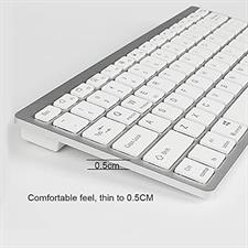Teclado Sem Fio ANXIN203 Keyboard X5 Ultra-Thin Mini Wireless Bluetooth Keyboard, Support Win/Android/iOS System Tablet Accessories