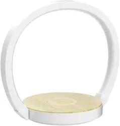 ELEHOT Bedside Lamp Table Lamp Touch Dimmable with 10 W Wireless Charger Night Light with 3 Levels Brightness for Bedroom Living Room Office (10 W)