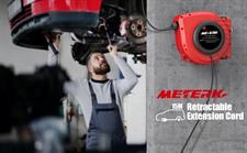 Vistreck Automatic Cable Reel 15 m + 1.5 m Outdoor Cable Reel Can be Used to 1500 W (Max Load Capacity: 3200 W) with 180° Rotatable Wall Mount, Reset Button and Adjustable Stop