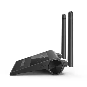 Blitzwolf BW-BR5 3 In 1 Bypass bluetooth V5.0 Audio Transmitter Receiver 3.5mm Aux Wireless Audio Adapter Low Latency 80m/262ft Long Range For TV PC Headphone Car Stereo System Home Sound System