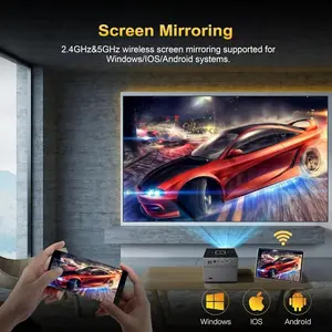 Xnano Projector X3 Mini Android Projector with Wi-Fi, Bluetooth & Speaker Projector