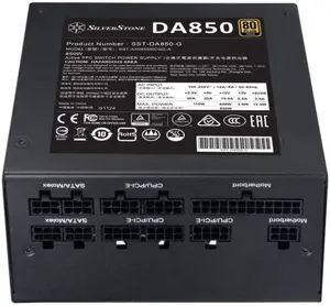 SilverStone DA850 Gold, 80 PLUS Gold 850W fully modular ATX power supply, SST-DA850-G 
