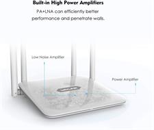 WAVLINK AC1200 WiFi Wireless Router,Dual-Band 5Ghz+2.4Ghz Smart Router,High Speed Router for Game & HD Video with 4x5dBi High Gain Antenna,Amplifiers PA+LNA,Guest Wi-Fi,Router/Access Point/WISP Mode