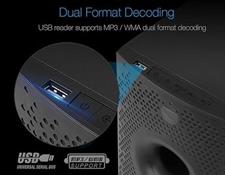 F&D F210X 2.1 Channel Multimedia Speaker (Black) | Wireless Bluetooth Speakers | Subwoofer Satellite Speakers/LED Display/USB/SD Card | Home Theatre | Powerful Bass | Speaker for Laptop, Pc & Mobile