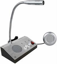 ZDL 9908 Bank/ Office/ Store/ Station Counter Window Intercom System, Dual-Way Intercommunication Microphone, Interphone System