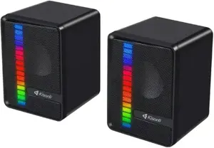 KISONLI Speakers-X14-PC RGB USB COMPACT BLACK