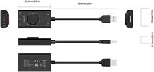 Orico SC2-BK 3.5mm to USB Audio Adapter